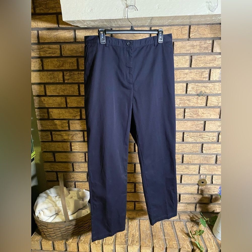 ‎Lands end blue uniform pants